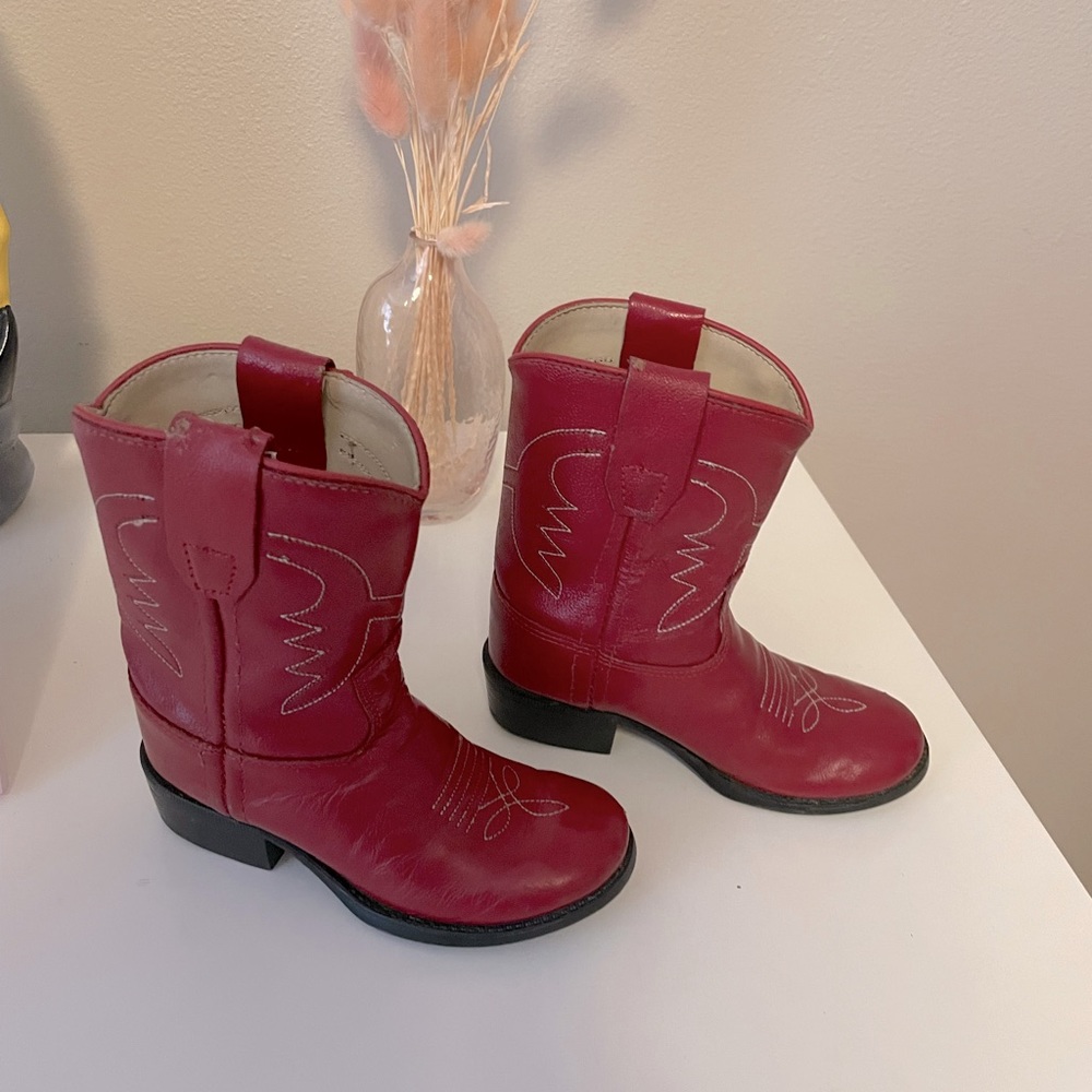 Old West Toddler girl boots